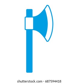 medieval ax icon 