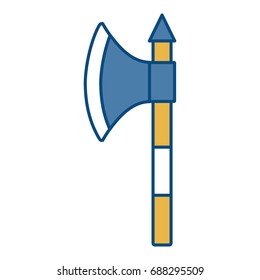 medieval ax icon 