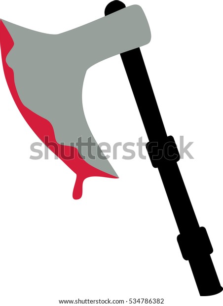 中世の血の斧 のベクター画像素材 ロイヤリティフリー