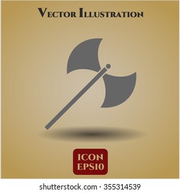 Medieval axe symbol