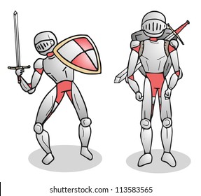 Medieval cartoon