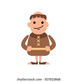 Medieval cartoon character