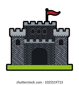 Medieval caslthe symbol
