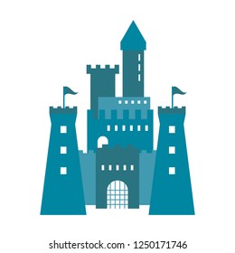Medieval castle building