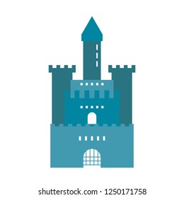 Medieval castle building