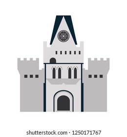 Medieval castle building