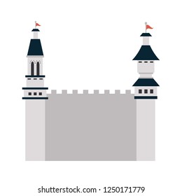 Medieval castle building
