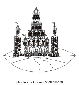 medieval castle in the camp
