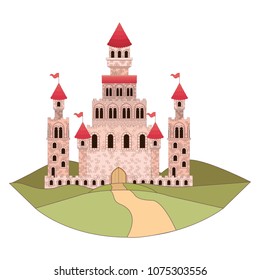 medieval castle in the camp