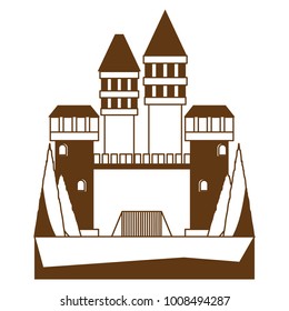 Medieval castle design 