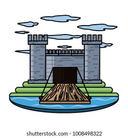Medieval castle design