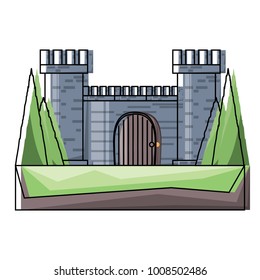 Medieval castle design