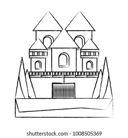 Medieval castle design