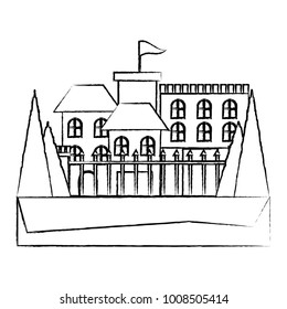 Medieval castle design
