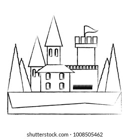 Medieval castle design