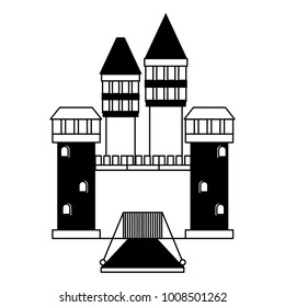 Icono de castillo medieval