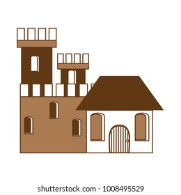 Medieval castle icon image