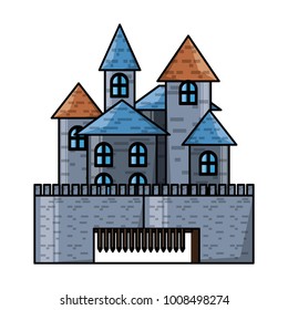 Medieval castle icon image