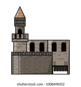 Medieval castle icon image