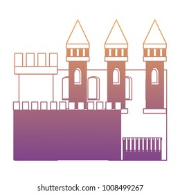 Medieval castle icon image