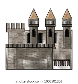 Medieval castle icon image