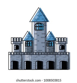 Medieval castle icon image