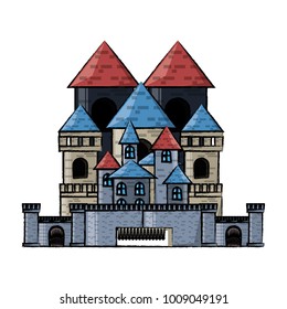 Medieval castle icon image
