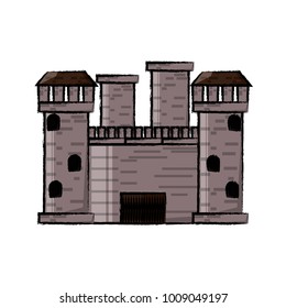 Medieval castle icon image