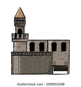 Medieval castle icon image