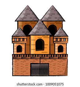 Medieval castle icon image