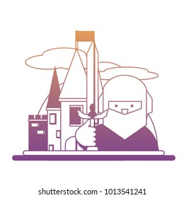 Medieval castle icon image