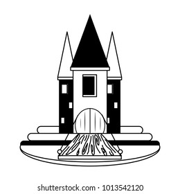Medieval castle icon image