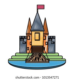 Medieval castle icon image
