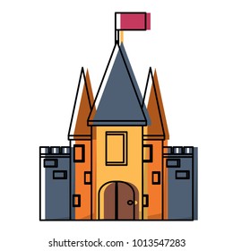 Medieval castle icon image