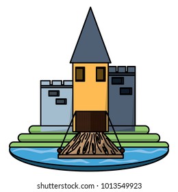 Medieval castle icon image