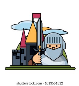 Medieval castle icon image