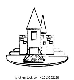 Medieval castle icon image