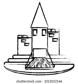 Medieval castle icon image