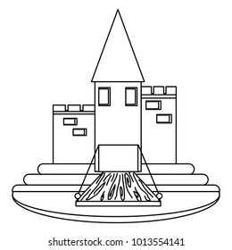 Medieval castle icon image