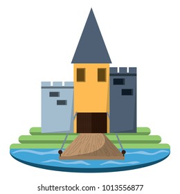 Medieval castle icon image