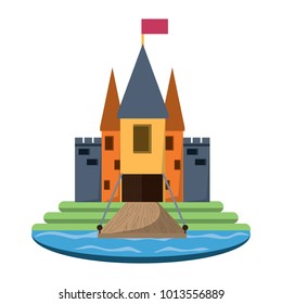 Medieval castle icon image