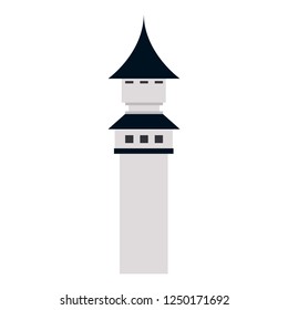 Medieval castle tower