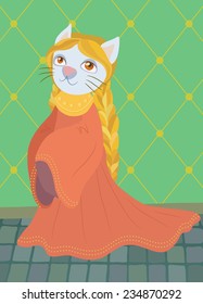 Medieval cat lady 