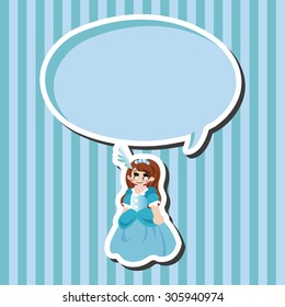 Medieval character cartoon theme elements