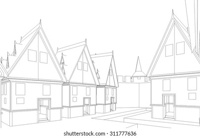 medieval city