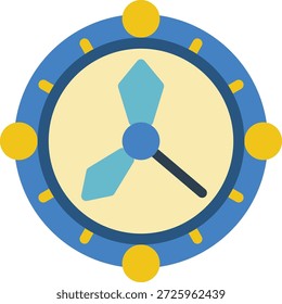 Icono de reloj medieval