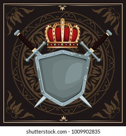 Medieval emblem insignia