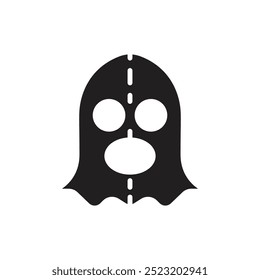 Medieval Executioner Filled Icon Vector Illustration