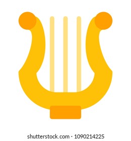Medieval Harp Instrument
