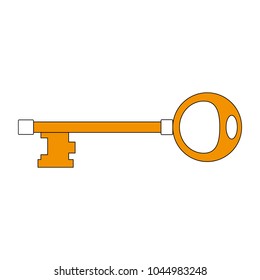 Medieval key symbol